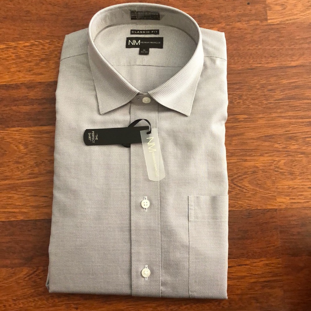 Neiman Marcus Mens Dress Shirt